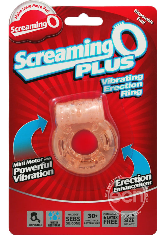 Screaming O Plus Silicone Cock Ring