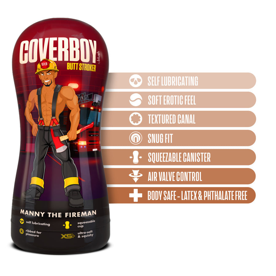 Coverboy Manny The Fireman Stroker