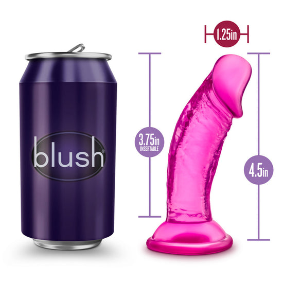 Blush B Yours Sweet n Small 4" Dildo With Suction Cup