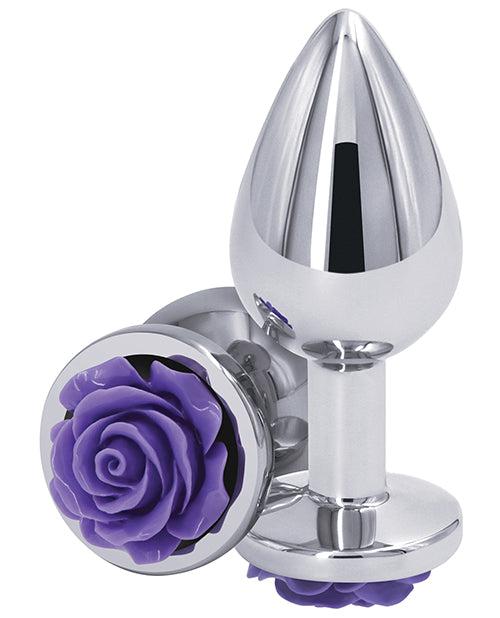Rear Assets Anal Plug with Rose - Medi