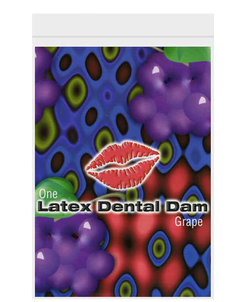 Grape Trust Flavored Latex Dental Dam