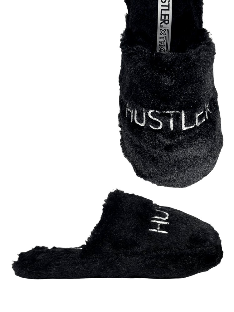 Hustler Furry Slippers