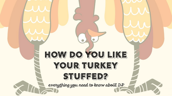 Double Penetration, How Do you like your turkey stuffed?