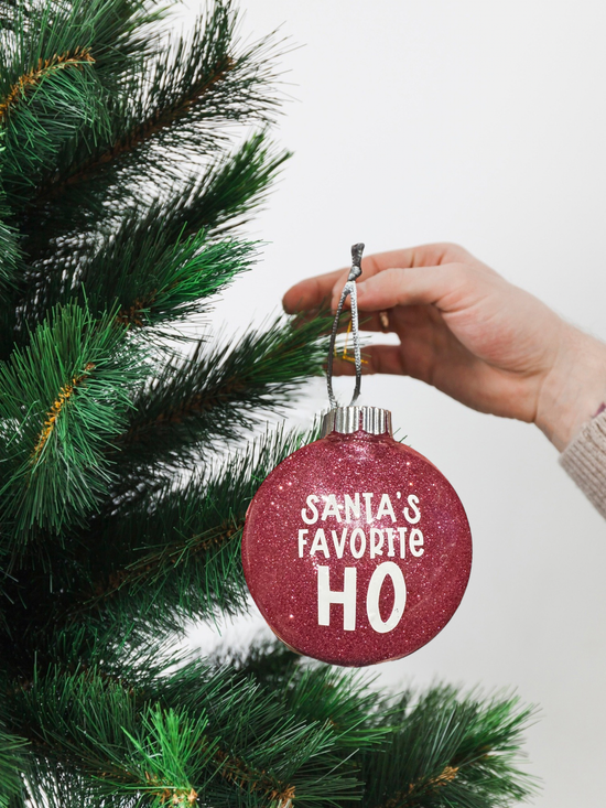 Santa's Favorite Ho Ornament