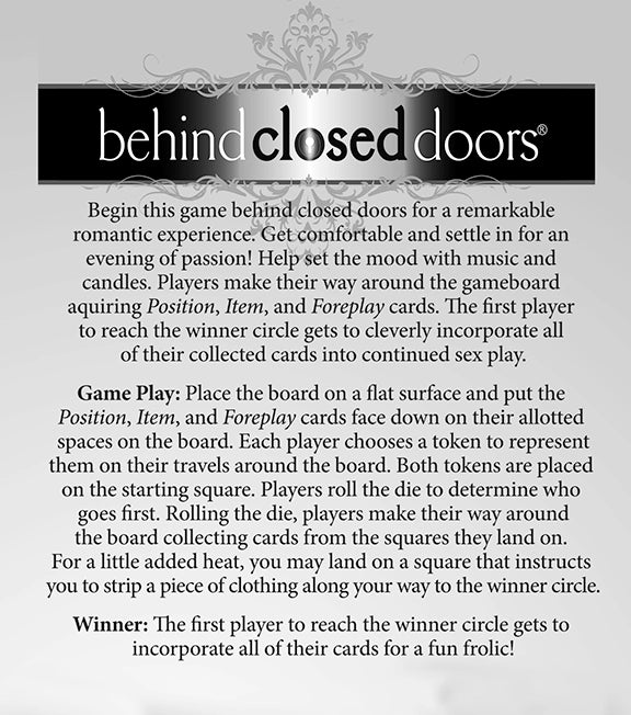 Behind Closed Doors Board Game