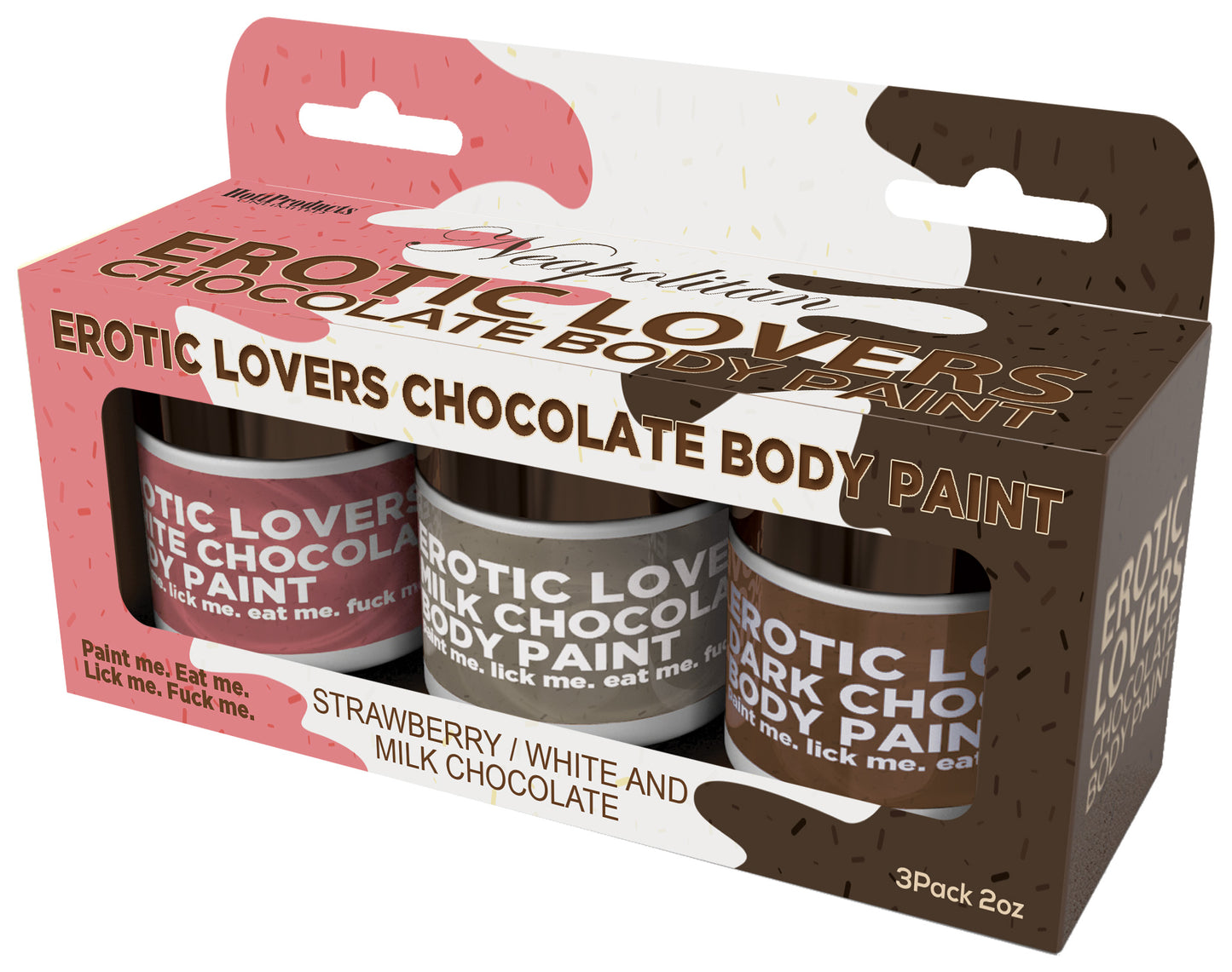 Erotic Chocolate Body Paints