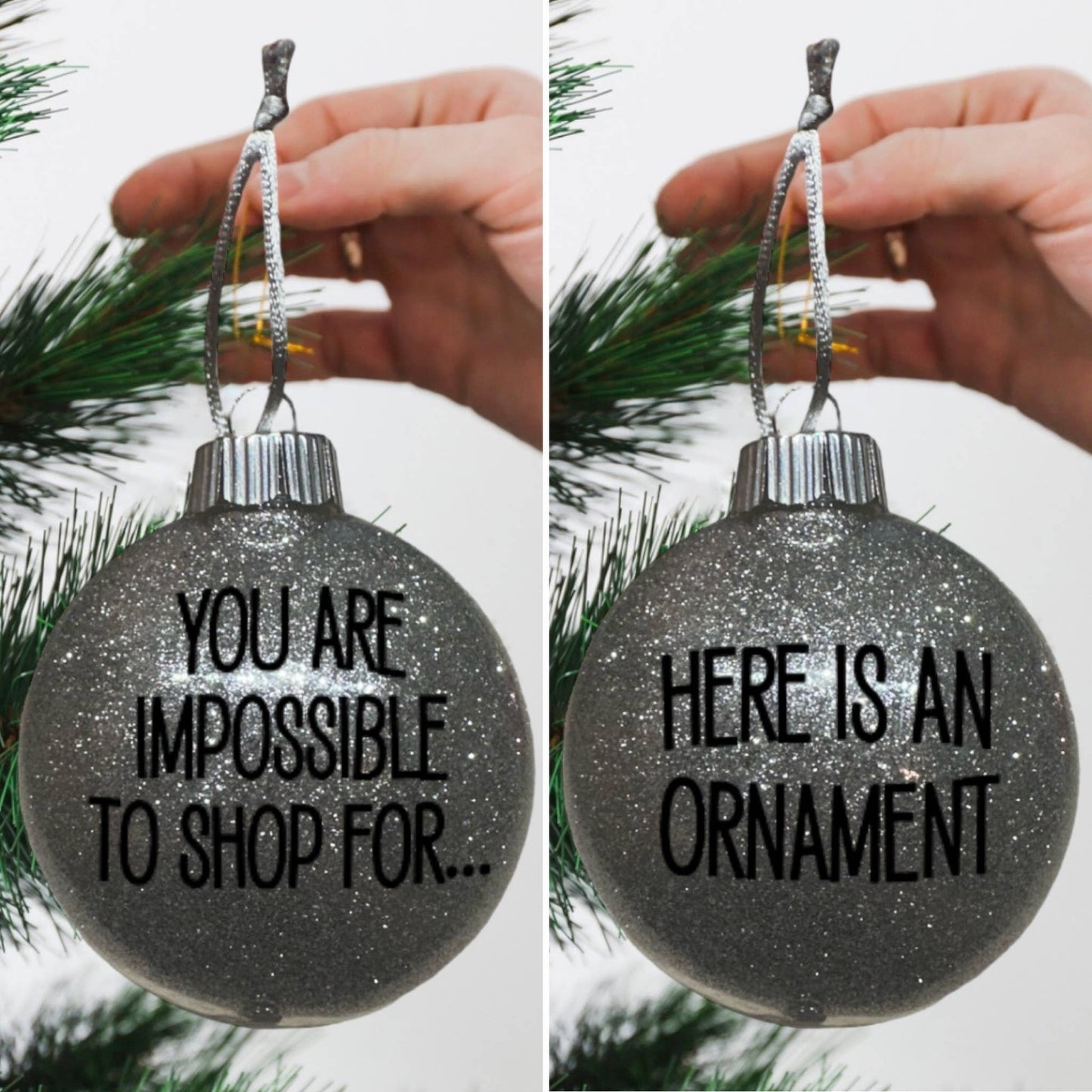 Impossible To Shop Ornament