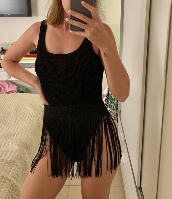 Load image into Gallery viewer, Fringe Skirt
