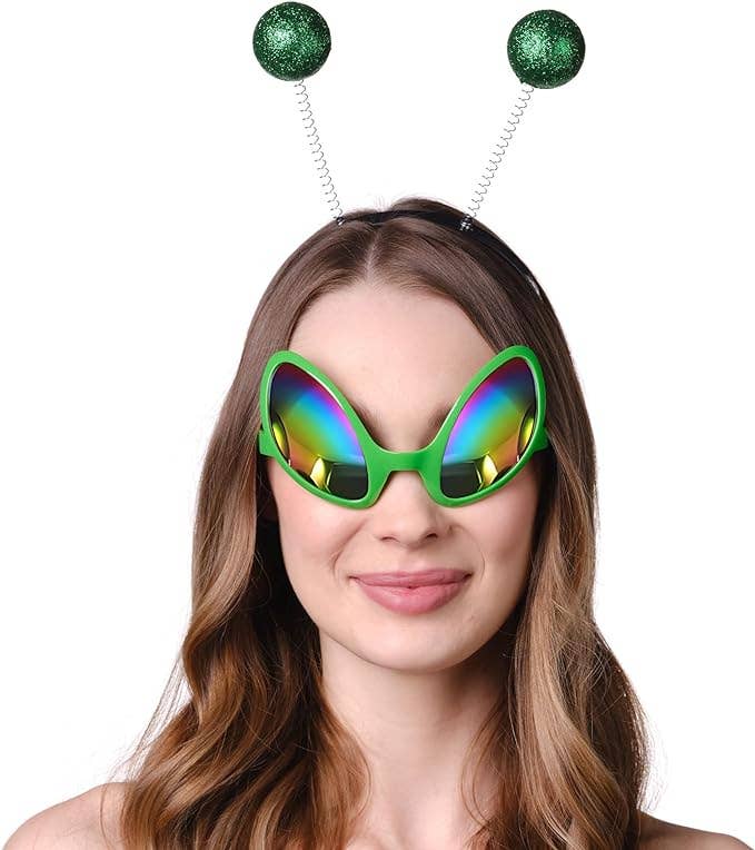 Alien Headband and Glasses