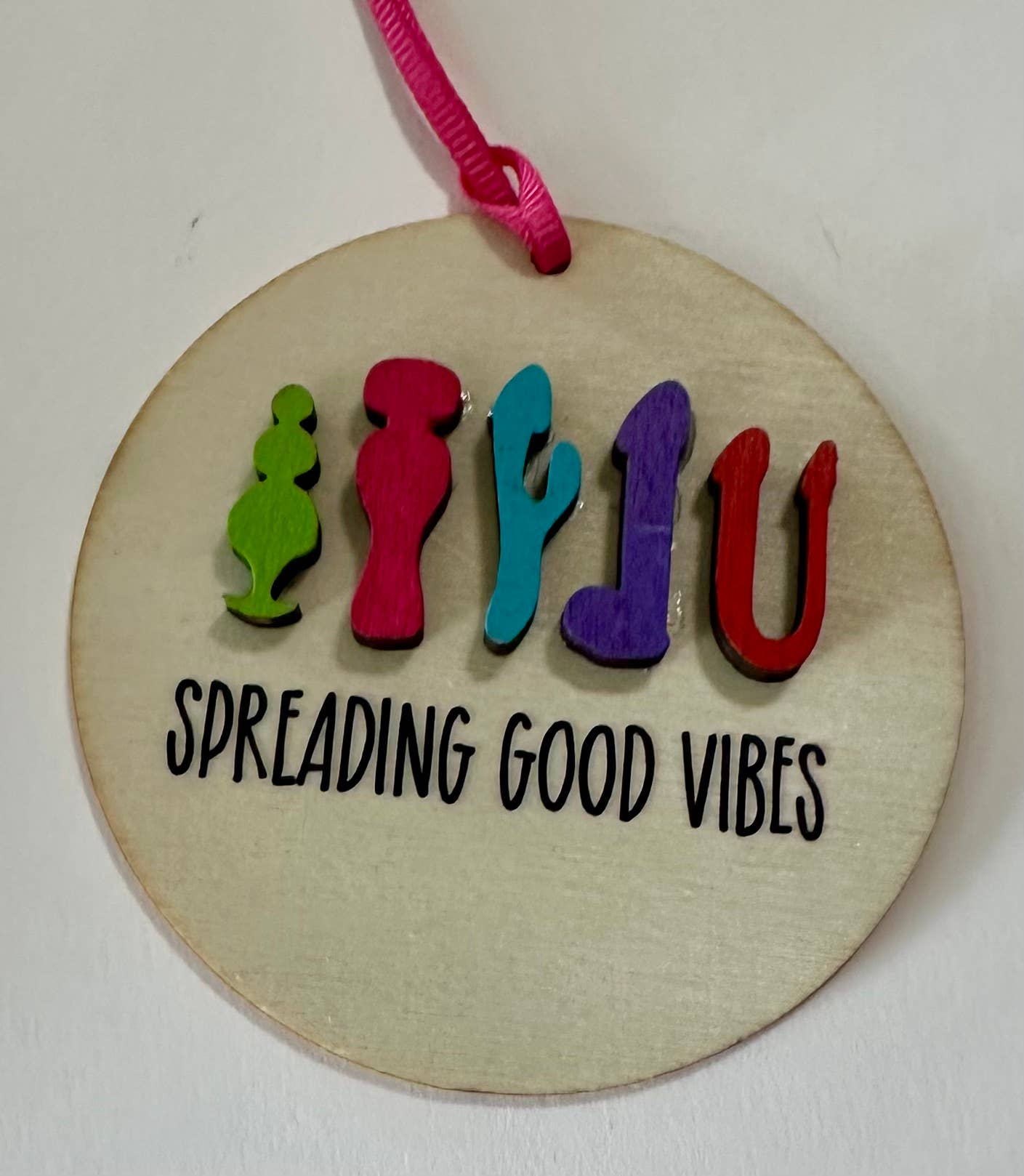 Spreading Good Vibes Ornament