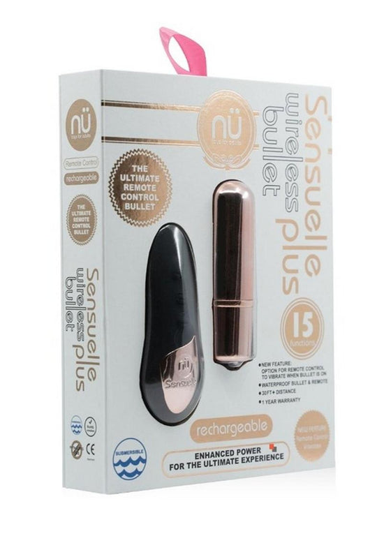 Rechargeable Silicone Bullet Plus with Remote
