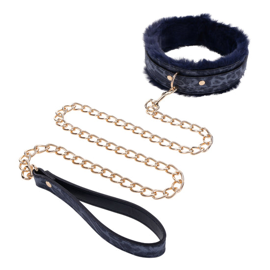 Cougar Fur Collar & Leash