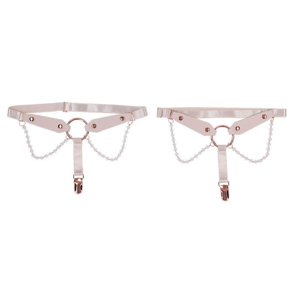 Peaches 'N CreaMe Pearl Garters