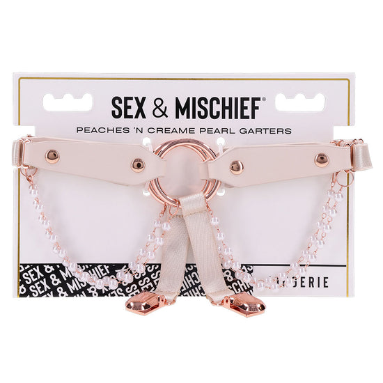 Peaches 'N CreaMe Pearl Garters