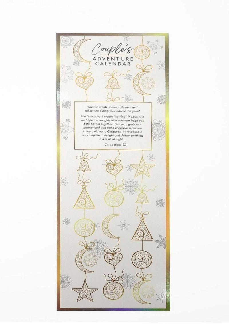 The Couple's Advent-ure Scratch Calendar