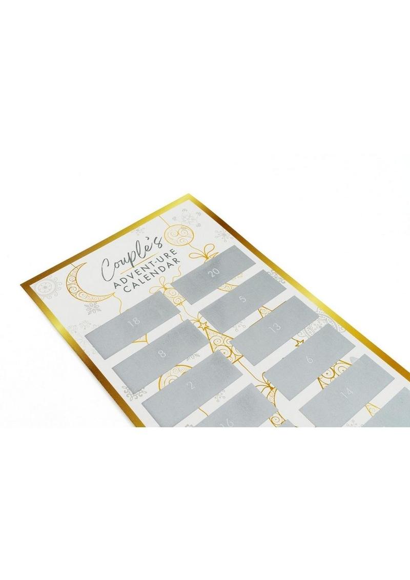 The Couple's Advent-ure Scratch Calendar