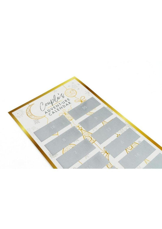 The Couple's Advent-ure Scratch Calendar