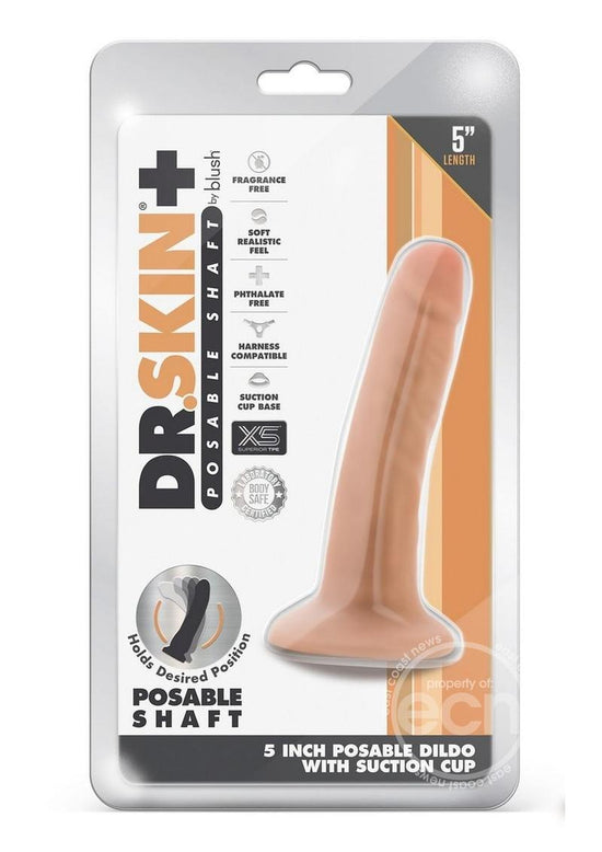 Dr. Skin Plus Gold Collection Posable Dildo 5in