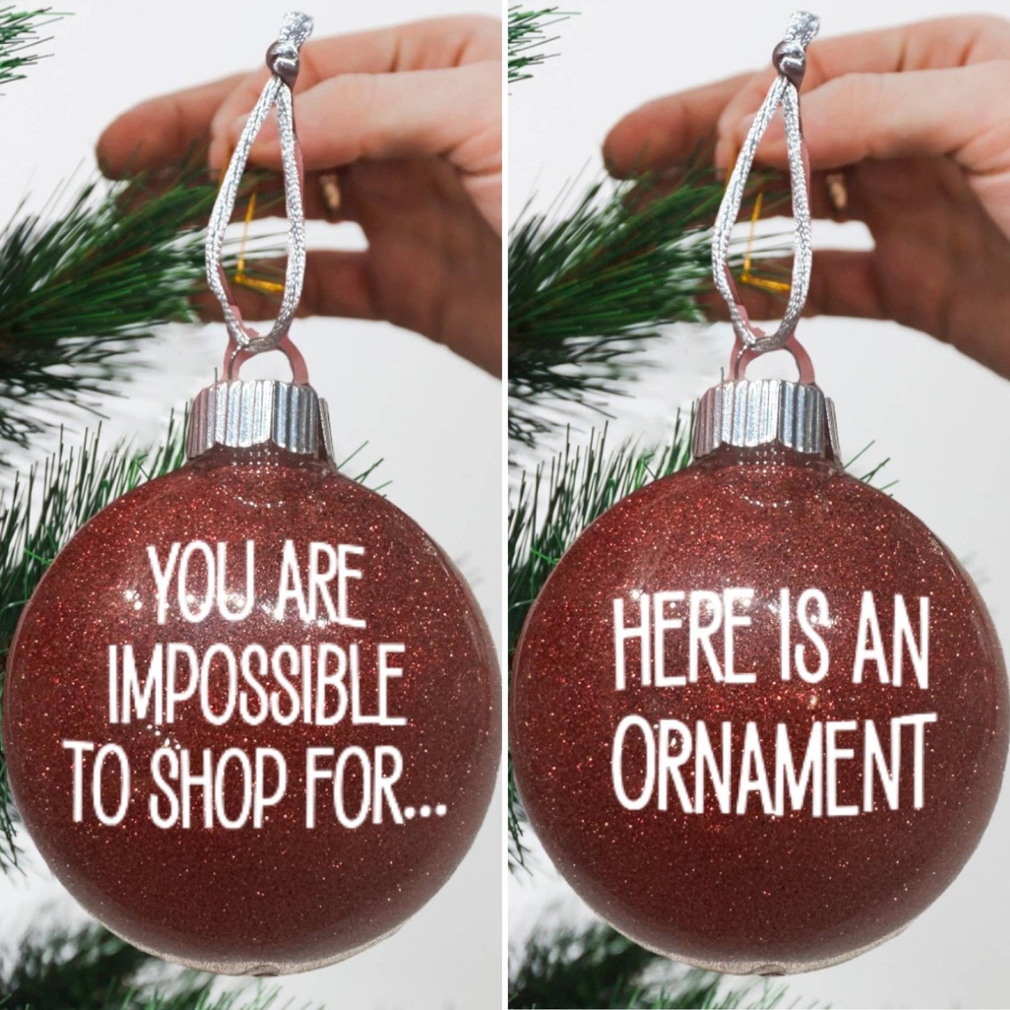 Impossible To Shop Ornament