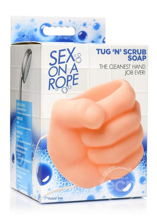 Sex on a Rope Tug 'n' Scrub Soap