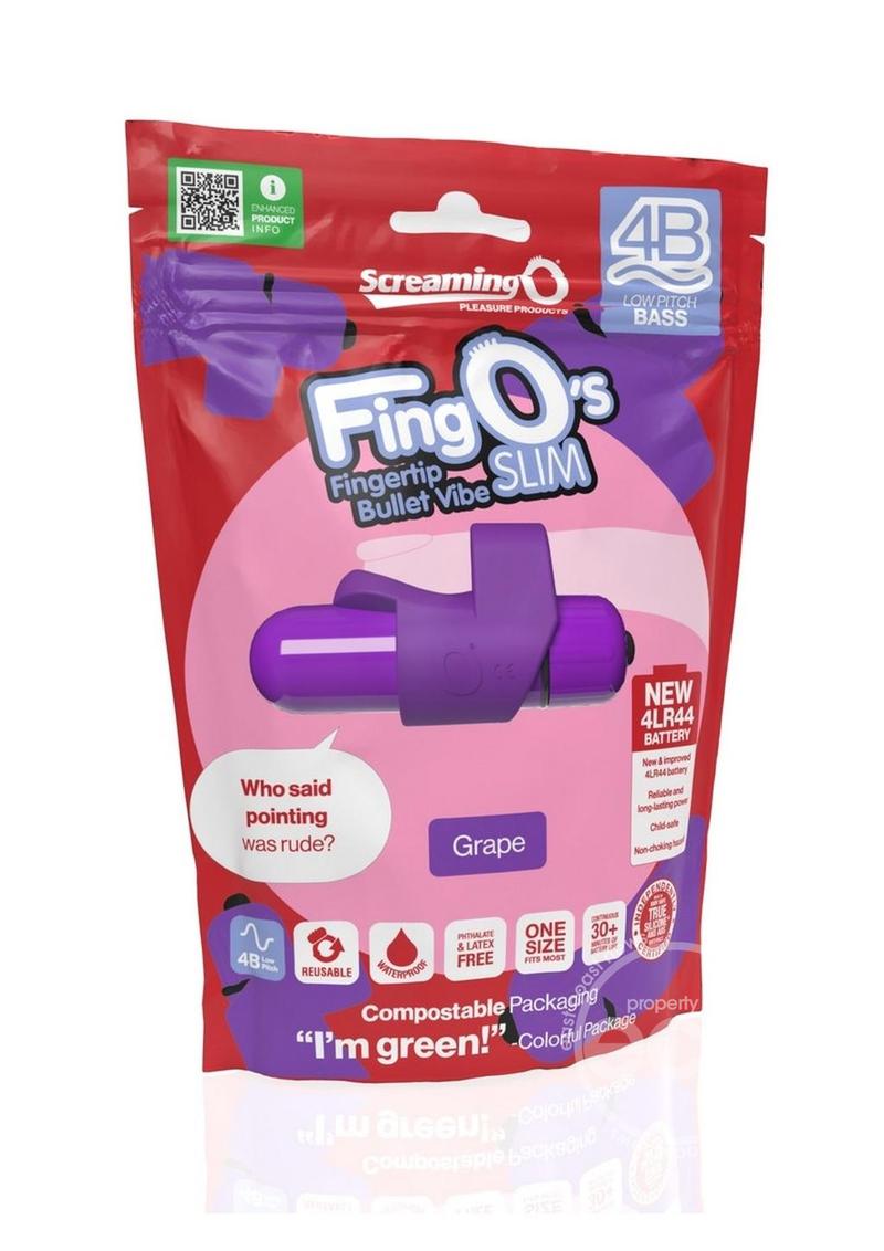 Menu  4B FingO Slim Finger Vibrator