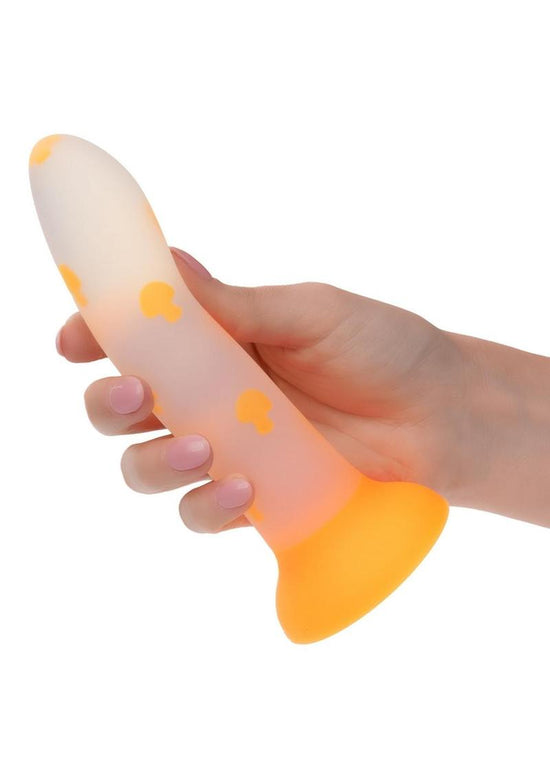 Glow Stick Mushroom Dildo with Suction Base
