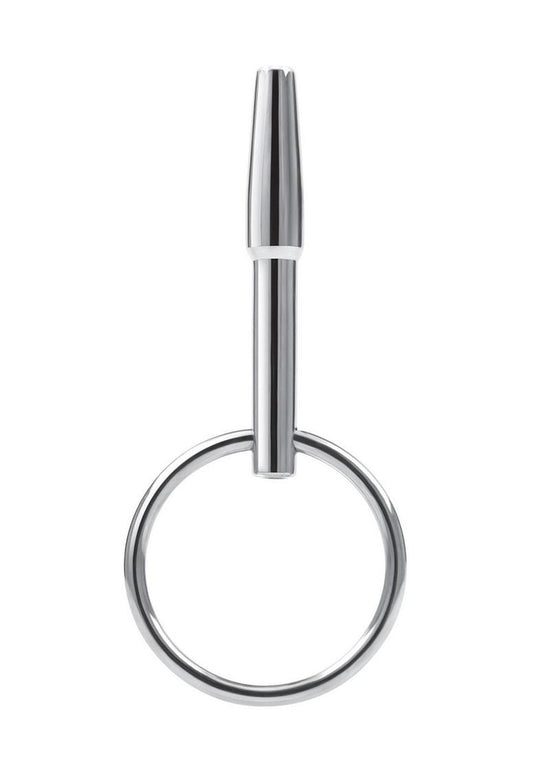 Stainless Steel Penis Plug with Ring