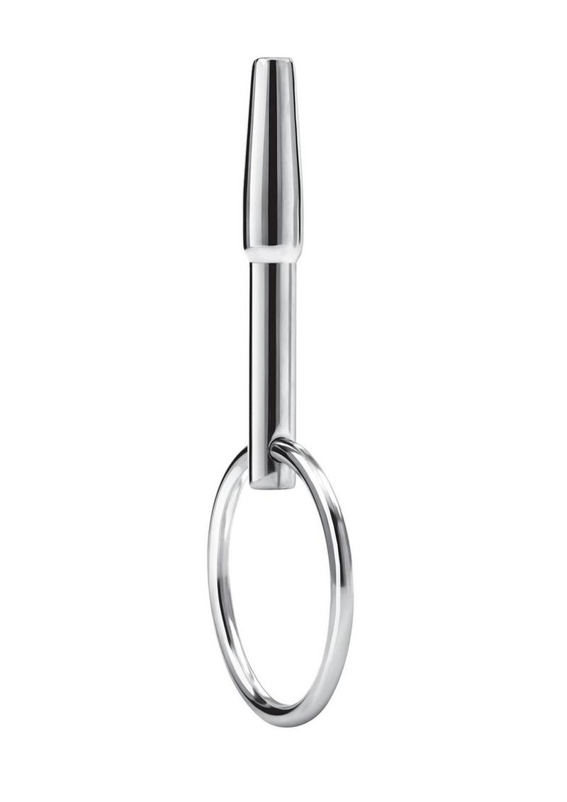 Stainless Steel Penis Plug with Ring