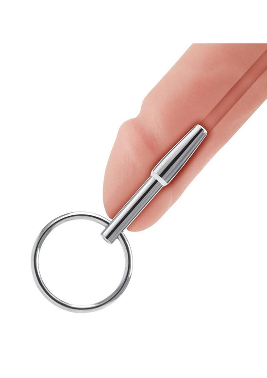 Stainless Steel Penis Plug with Ring