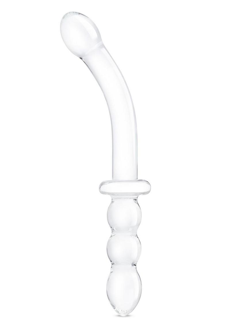 Glas Girthy Ribbed G-Spot Glass Dildo