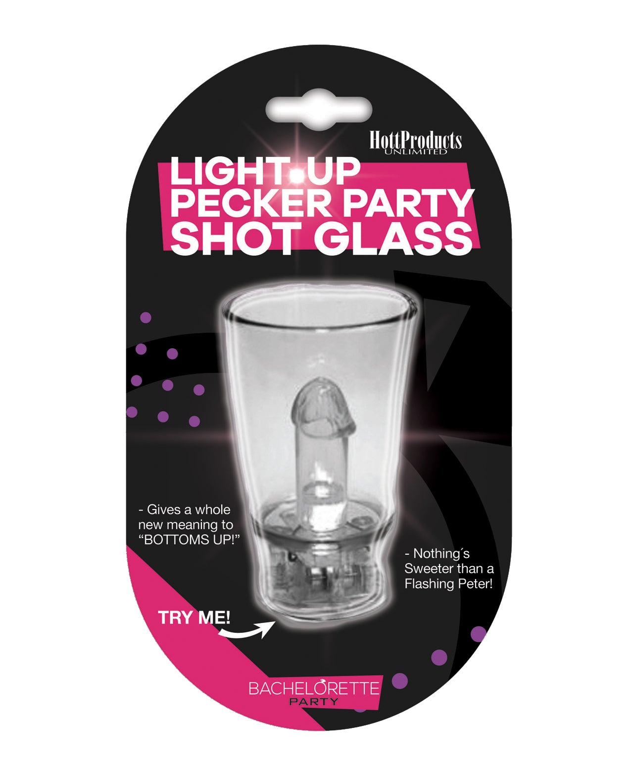 Light Up Shot Glass Necklace