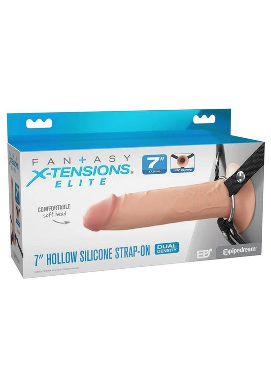 Fantasy X-Tensions Elite  7" Hollow Strap-On