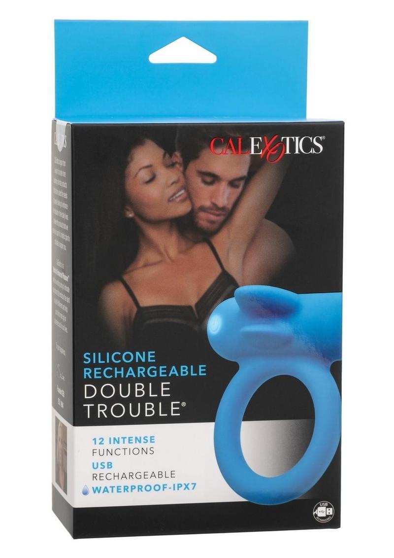 Rechargeable Double Trouble Cock Ring