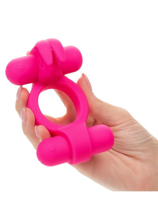 Rechargeable Rockin' Rabbit Cock Ring