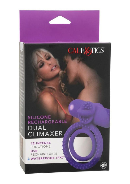 Rechargeable Dual Climaxer Cock Ring