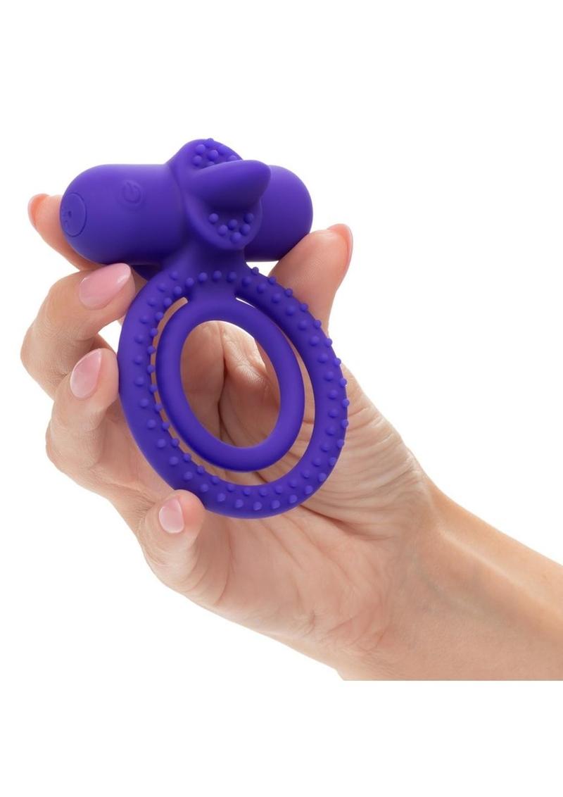 Rechargeable Dual Climaxer Cock Ring