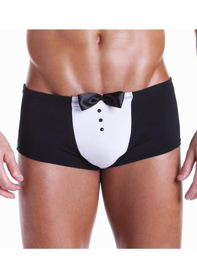 Fundies Black Tie Tuxedo With Bow Tie