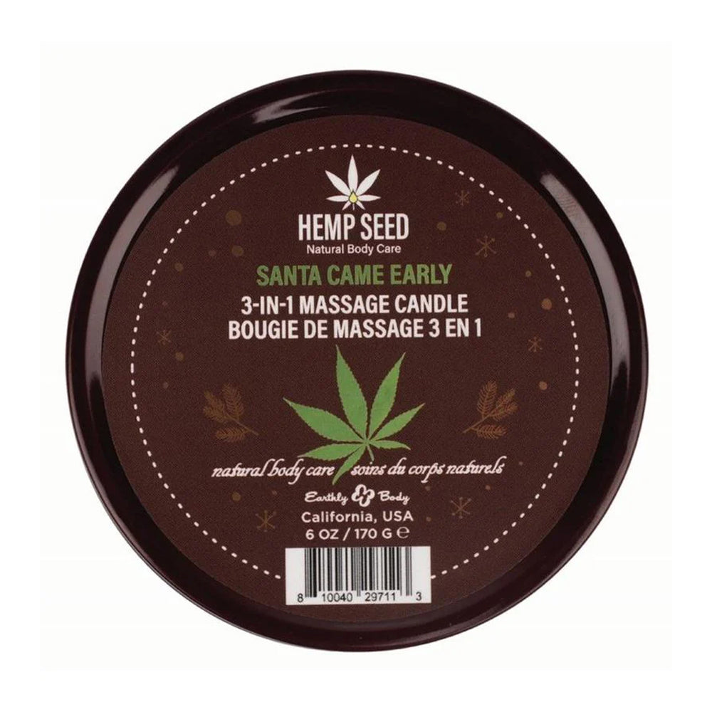 Hemp Seed 3-In-1 Massage Candle