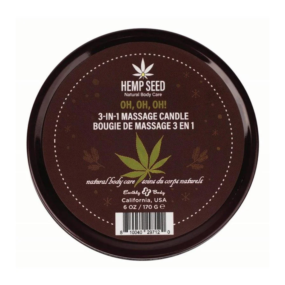 Hemp Seed 3-In-1 Massage Candle