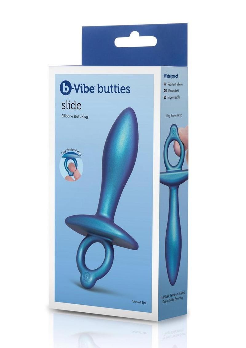 B-Vibe Butties Slide Silicone Butt Plug