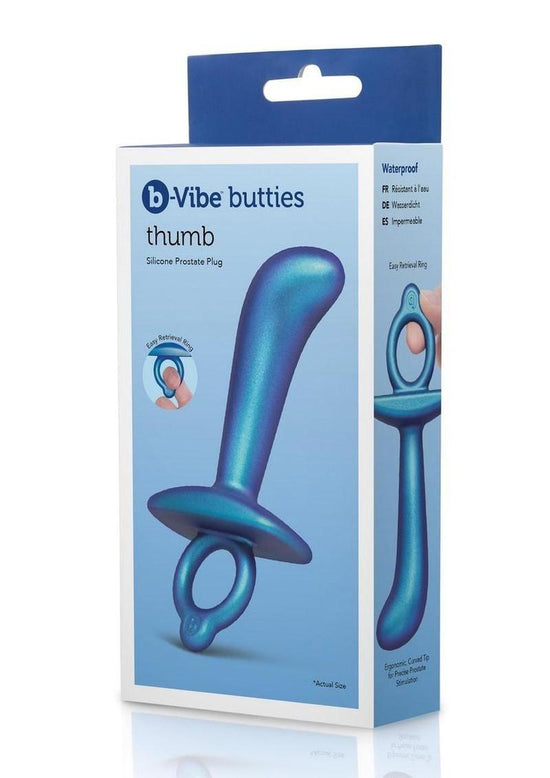 B-Vibe Butties Thumb Silicone Prostate Plug