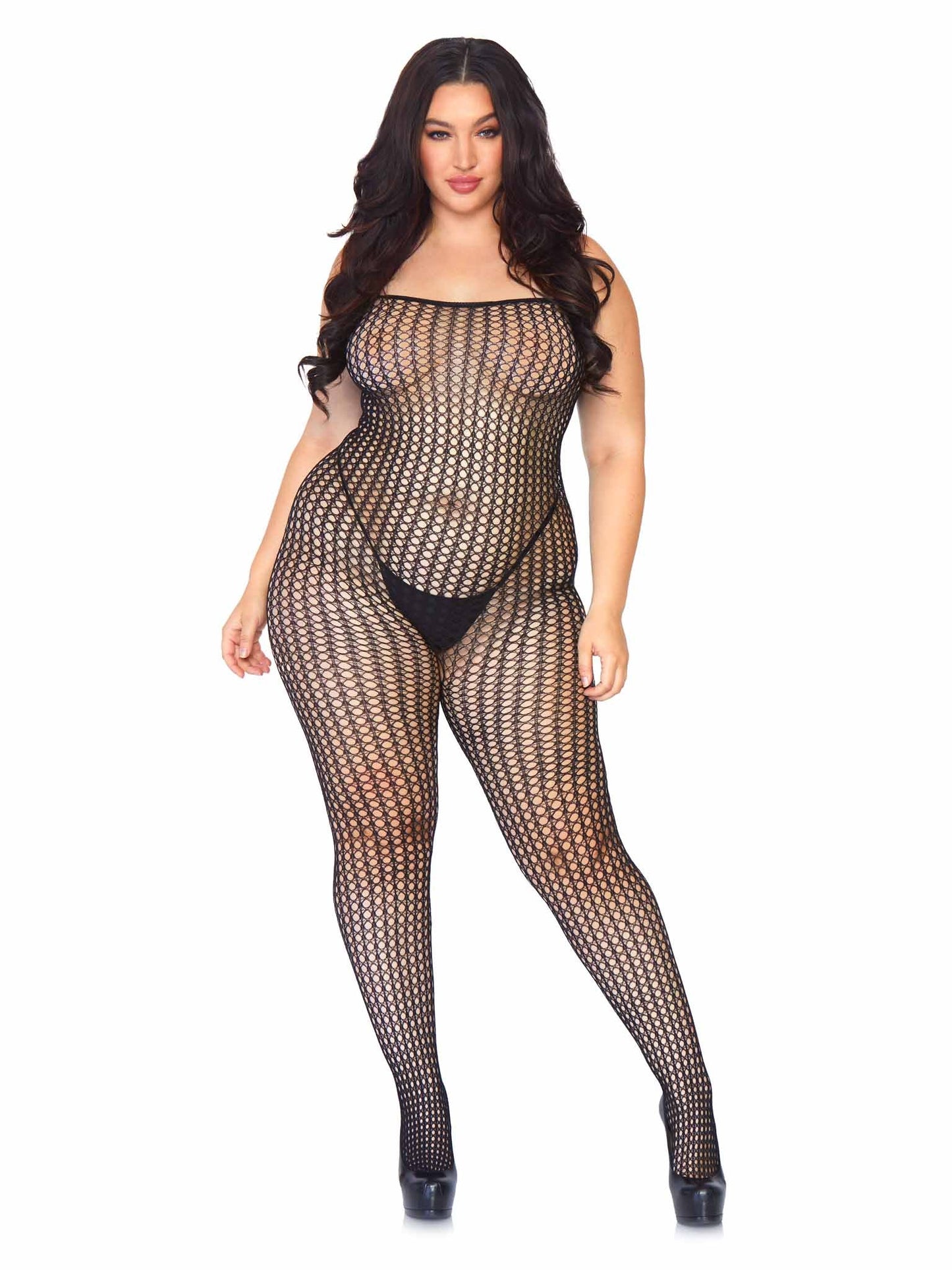 Plus Size Love Game Bodystocking