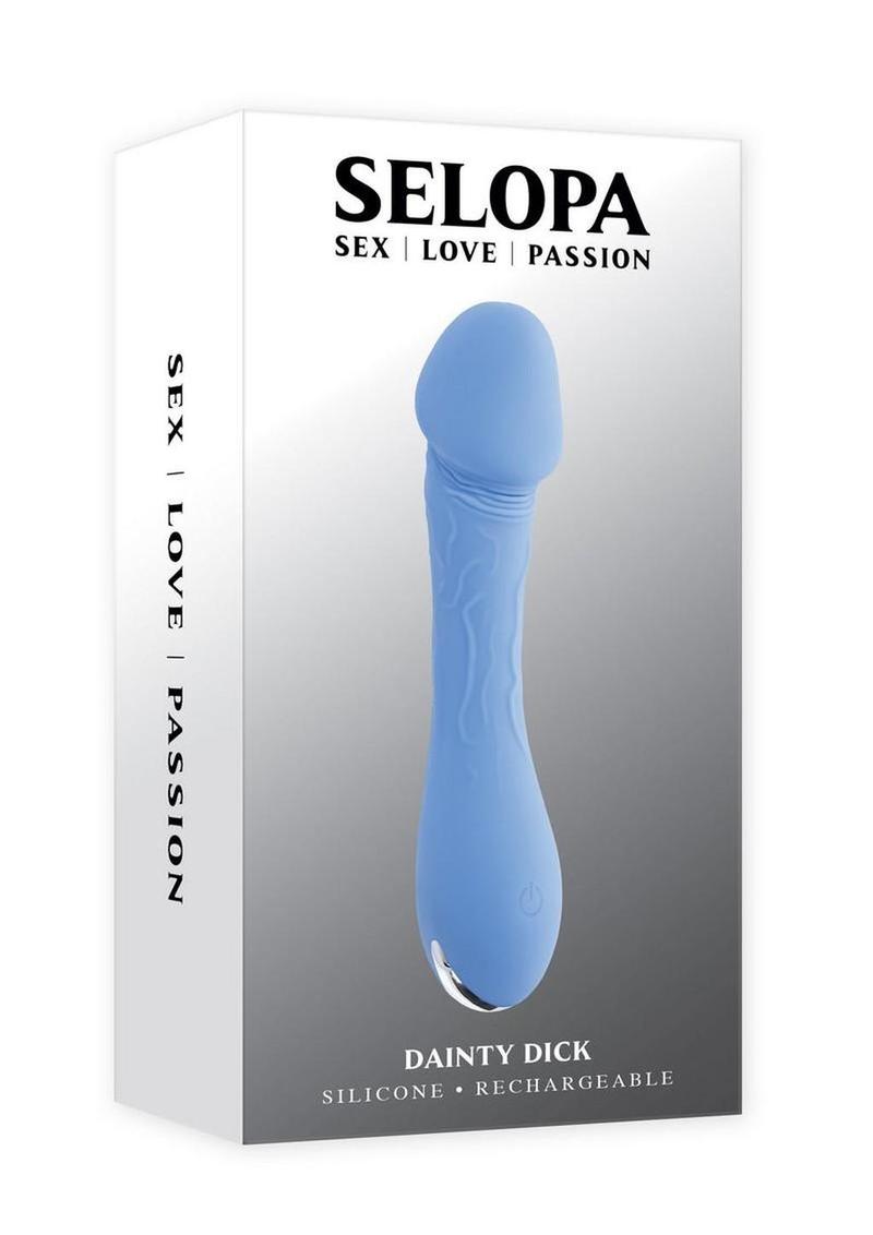 Selopa Dainty Dick Rechargeable Vibrating Dildo