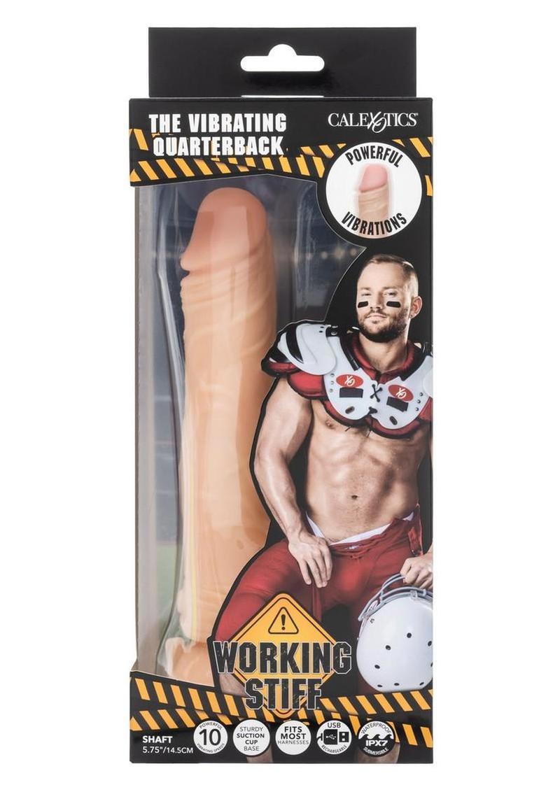 Working Stiff The Vibrating Quarterback Dildo