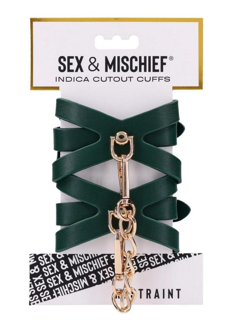 Sex & Mischief Indica Cutout Cuffs