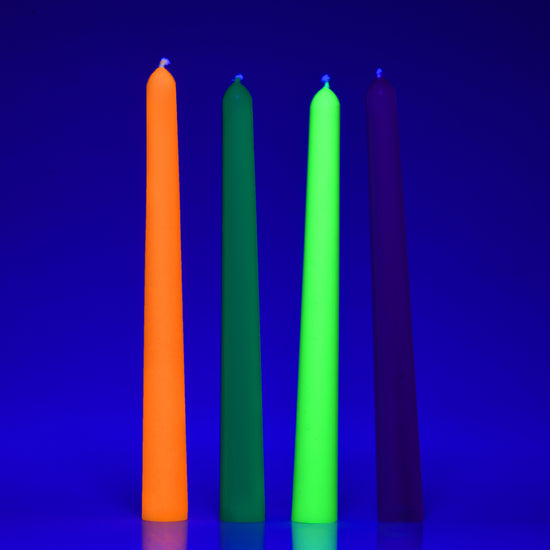 Master Series UV Blacklight Reactive Drip Candles