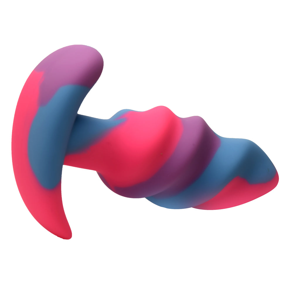 Creature Cocks Unicorn Swirl Silicone Butt Plug