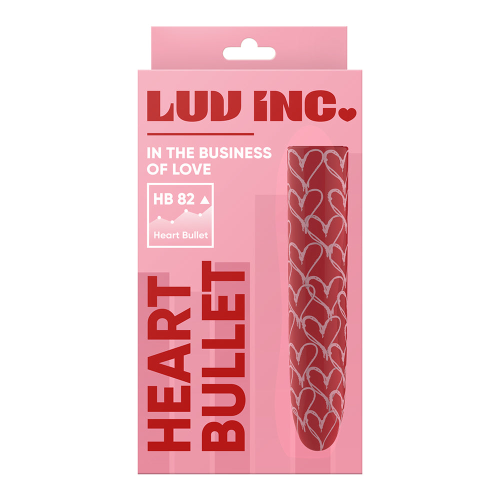 Luv Inc Hb82 Heart Bullet Vibrator