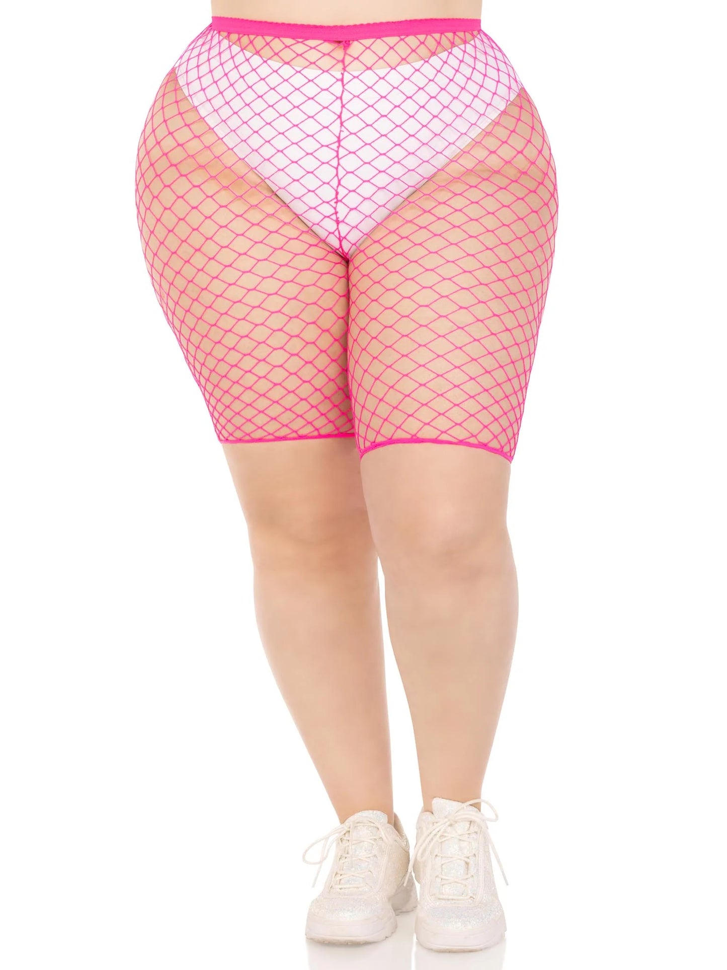 Load image into Gallery viewer, Plus Size Trouble Maker Biker Shorts
