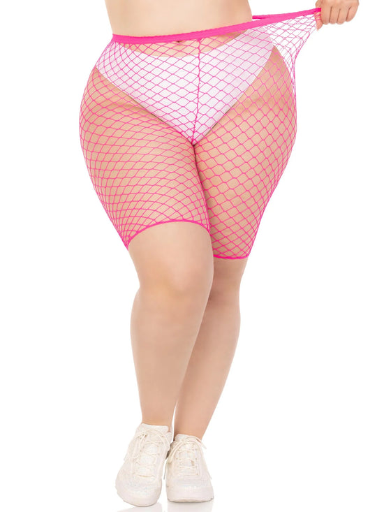 Plus Size Trouble Maker Biker Shorts